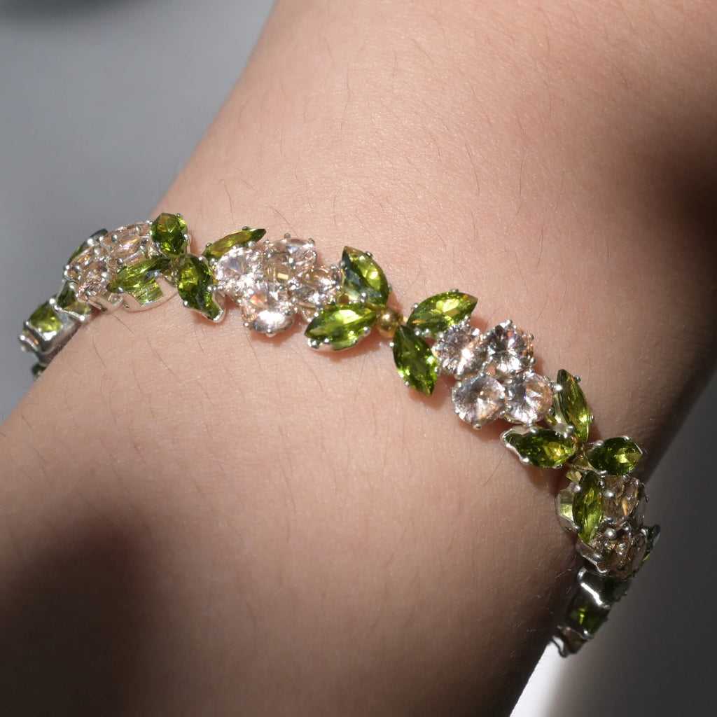 sparkling butterfly bracelet