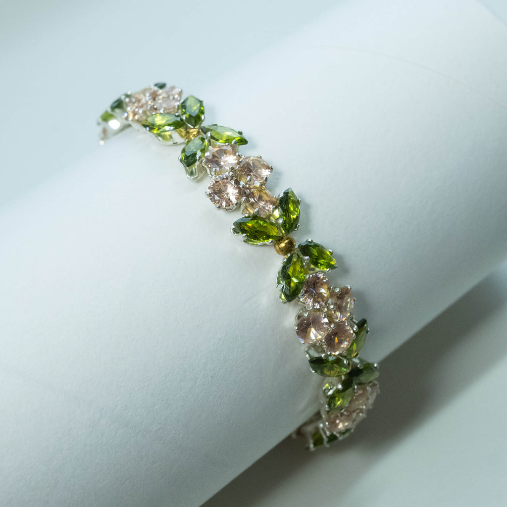 sparkling butterfly bracelet